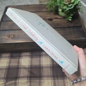 Vintage 1960s Salad Book - The Art of Salad Making by Carol Truax - Cookbook